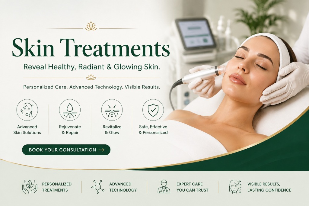 Skin Treatments - Reveal Healthy, Radiant & Glowing Skin.